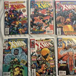 X-men Hunt For Xavier Full Set 1-6