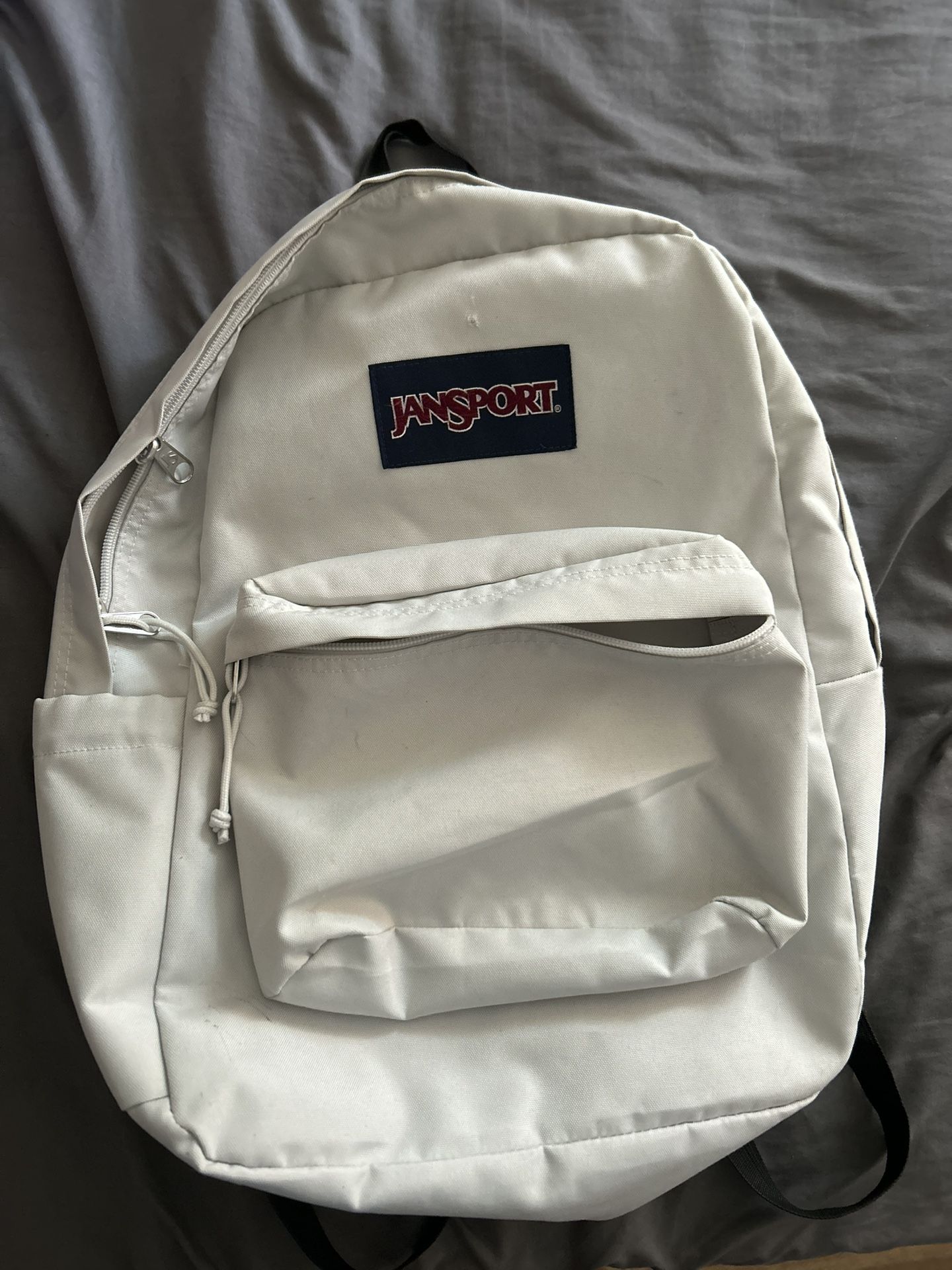 Light Grey Jansport Backpack 