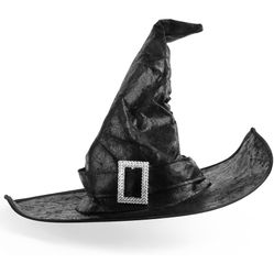 Srnede Witch Hat Halloween Women Adult Men Costume Party Accessory Witches Hats, Wizard, Cosplay