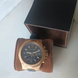 Michael kors rose gold watch