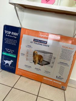 Dog Folding Cage 42"