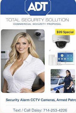 Need security? Alarms? CCTV