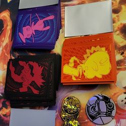 Pokemon Card Sleeves, Coins
