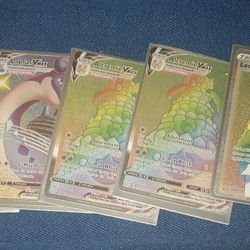Pokemon Cards. Rainbow Rares