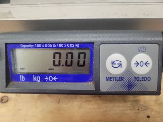 Mettler Toledo PS60 Shipping Scale, 150 lb x 0.05 lb