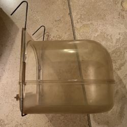 Inside Cage Bird Bath