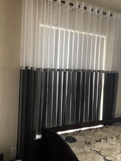 2 pieces curtains