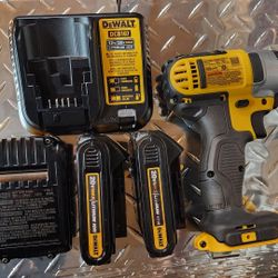 DEWALT 20-Volt MAX Lithium-Ion Cordless 1/4 in Impact Driver
