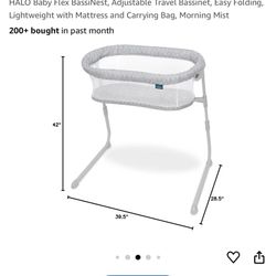 Halo Flex Bassinet $70