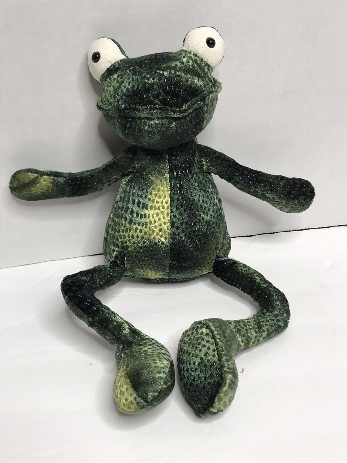 Jellycat London Plush Frank Frog 13” RARE