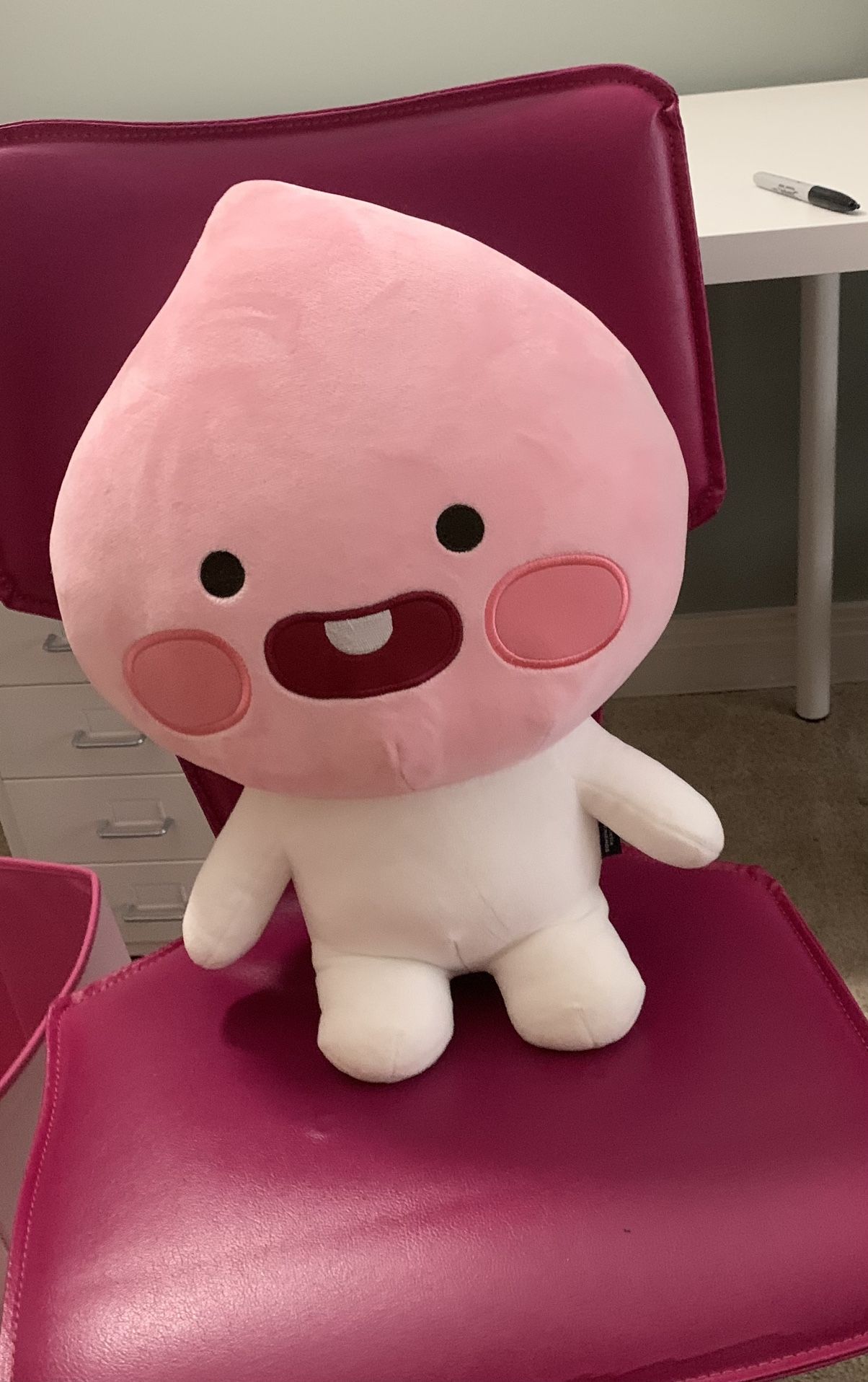 Peach Plush Toy