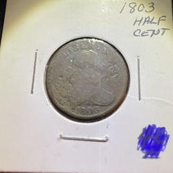 1803 Half Cent