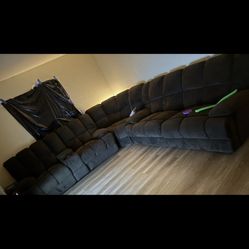 Gently Used La-Z-Boy Brown Soft Couches