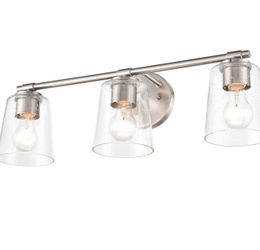 Brand New 3-Light Chrome Vanity Light ✨