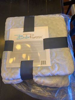 Blanket- Gray-New In Plastic