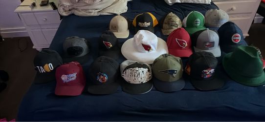 Mixed Lot of 16 Hats and Caps