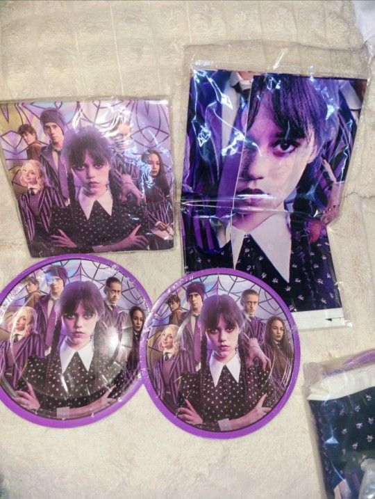 Wednesday Addams Family Birthday Party Supplies