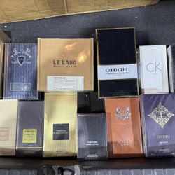 All Authentic. Brand new colognes and perfumes