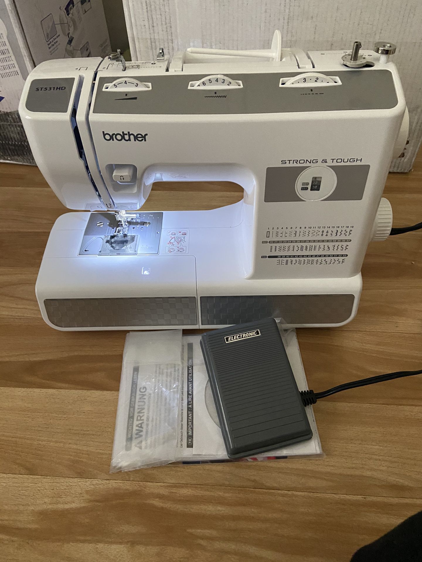 Brother ST531HD Strong & Tough Sewing Machine