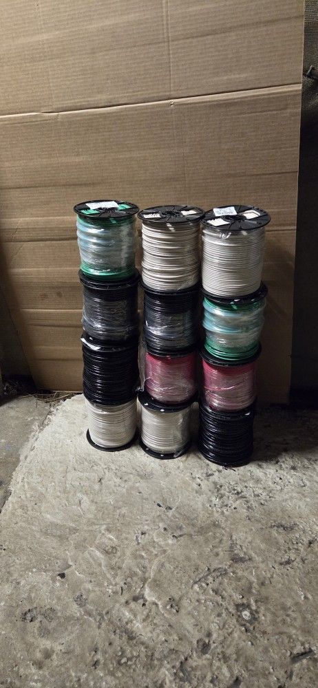 Wire 10 Awg Strnded Thhn 500 Ft 100 Dlls For Roll