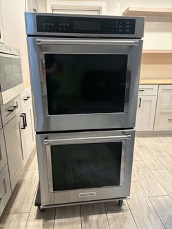 KitchenAid Stainless Steel Double Wall Oven 27 inch