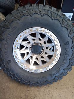 17x9 Lock 6x139 6x5.5 On New 35 12.50 17 PEGASUS MT