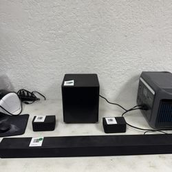 VIZIO 5.1 Soundbar And Subwoofer 