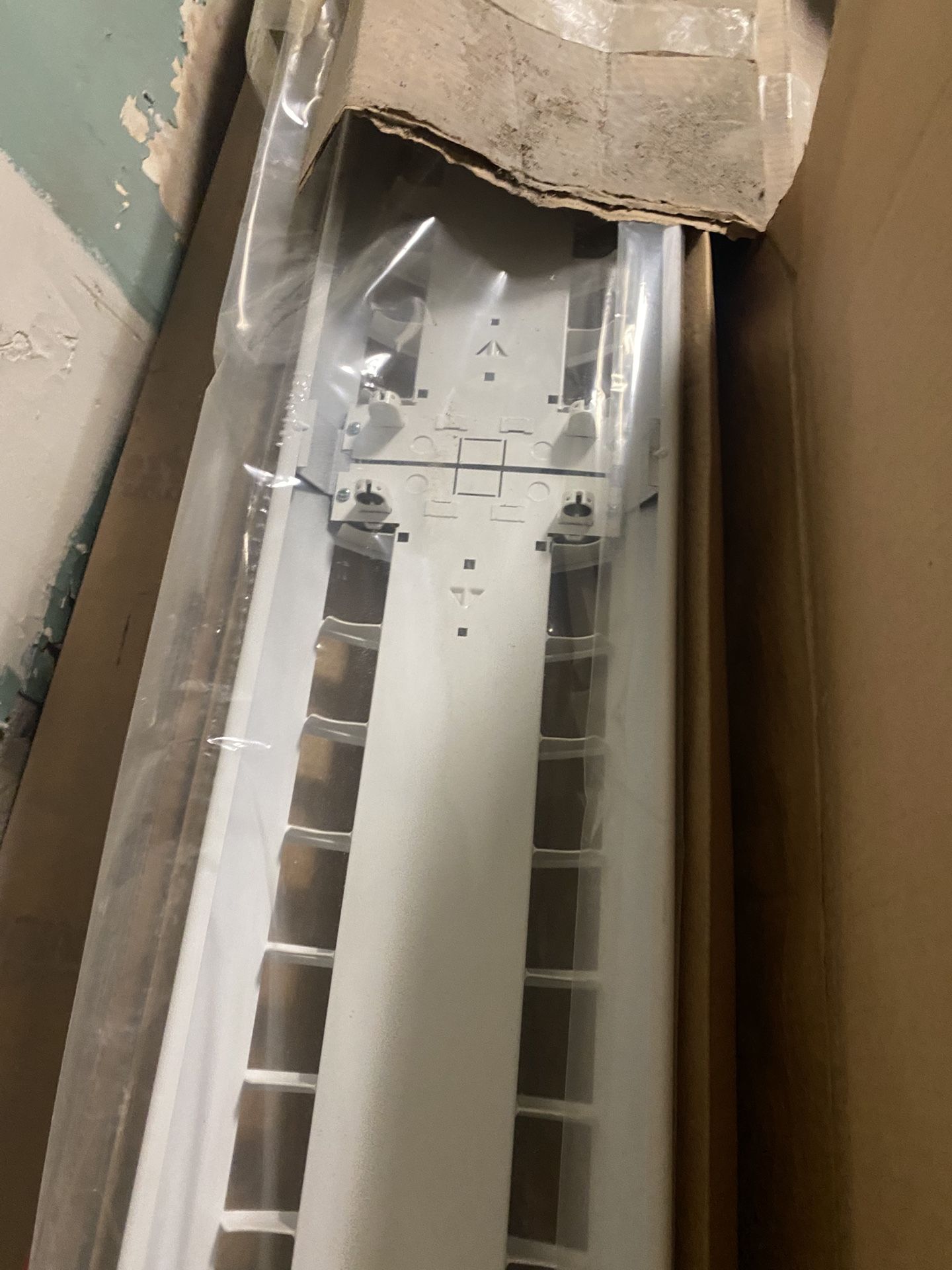 (6) 8ft Commercial Lighting. (1) 12ft Commercial Lighting