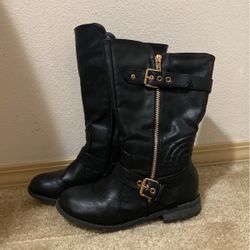 Black Fancy Boots