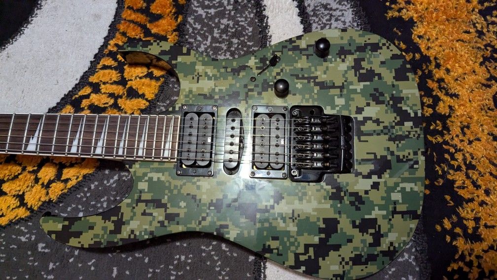 Ibanez RG 370 DX Electric Guitar Digital Camo