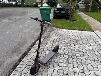 Black Electric Kick Scooter