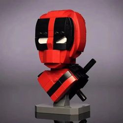 Lego Marvel Deadpool Bust