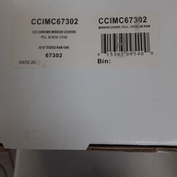 Chrome Mirror Cover DODGE RAM