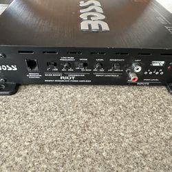 Boss Car Amp