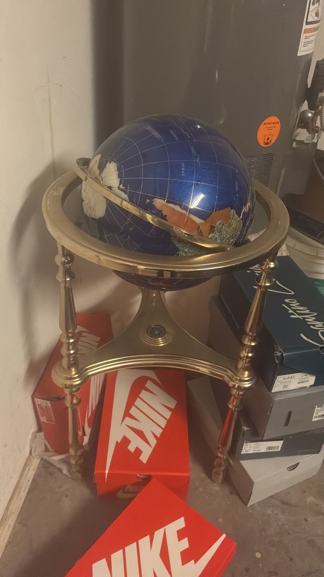 Crystal Globe On Stand
