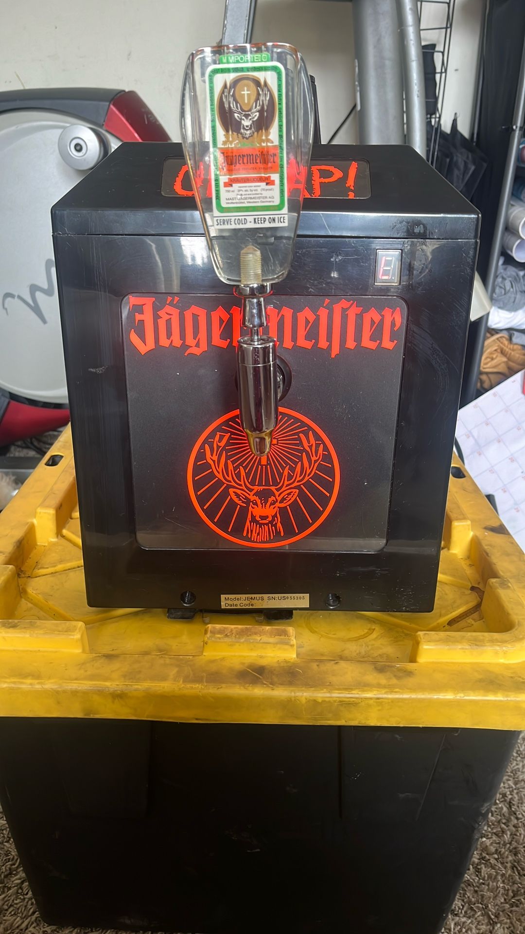 Jager Meister Machine Ice Cold Shots