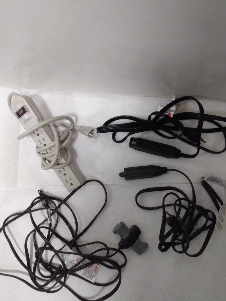 NEW ELECTRICAL CORDS ETC.