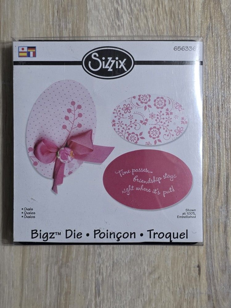 Sizzix Bigz Die Ovals 656336 Dies Set