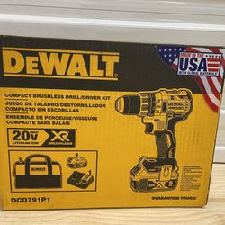 DEWALT 20-Volt MAX XR Cordless Brushless 1/2 in. Drill/Driver with (1) 20-Volt 5.0Ah Battery, Charger & Bag