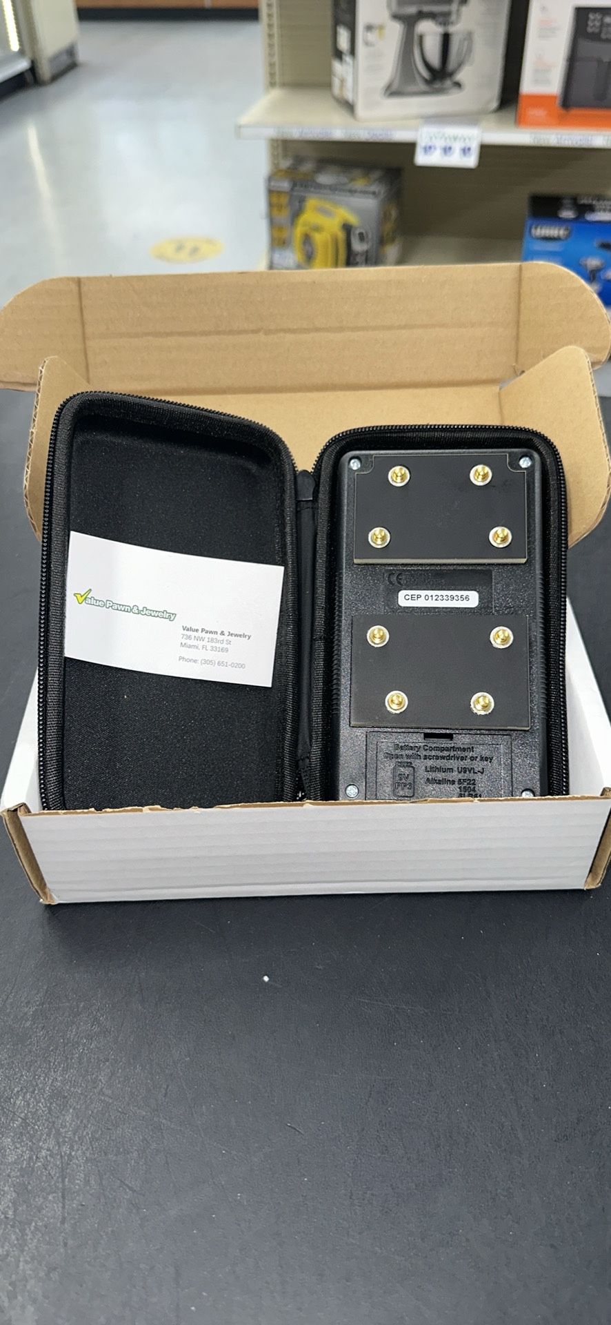 Tramex CME4 Tramex Non Destructive Concrete Moisture Meter Encounter 4, Measuring Range: 2-6% H2O