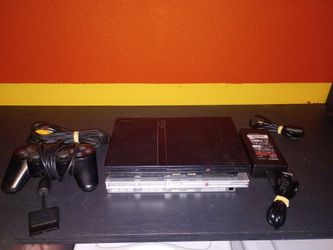 Two PlayStation 2 Slims For Parts/Not Working