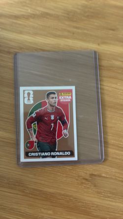 Ronaldo extra sticker bronze