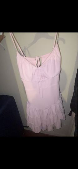 Short pink dress