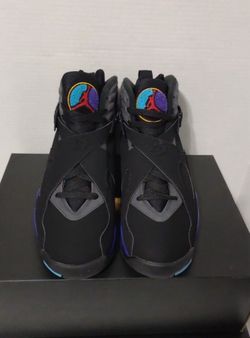 Mens Nike Jordan retro 8 VIII Aqua basketball shoes