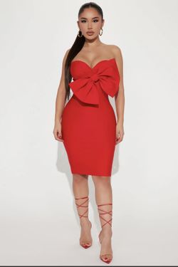 Red Bandage Dress