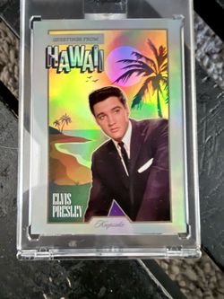 🌺👑 ELVIS PRESLEY 2026 KEEPSAKE “GREETINGS FROM HAWAII” SILVER /200 👑🌺