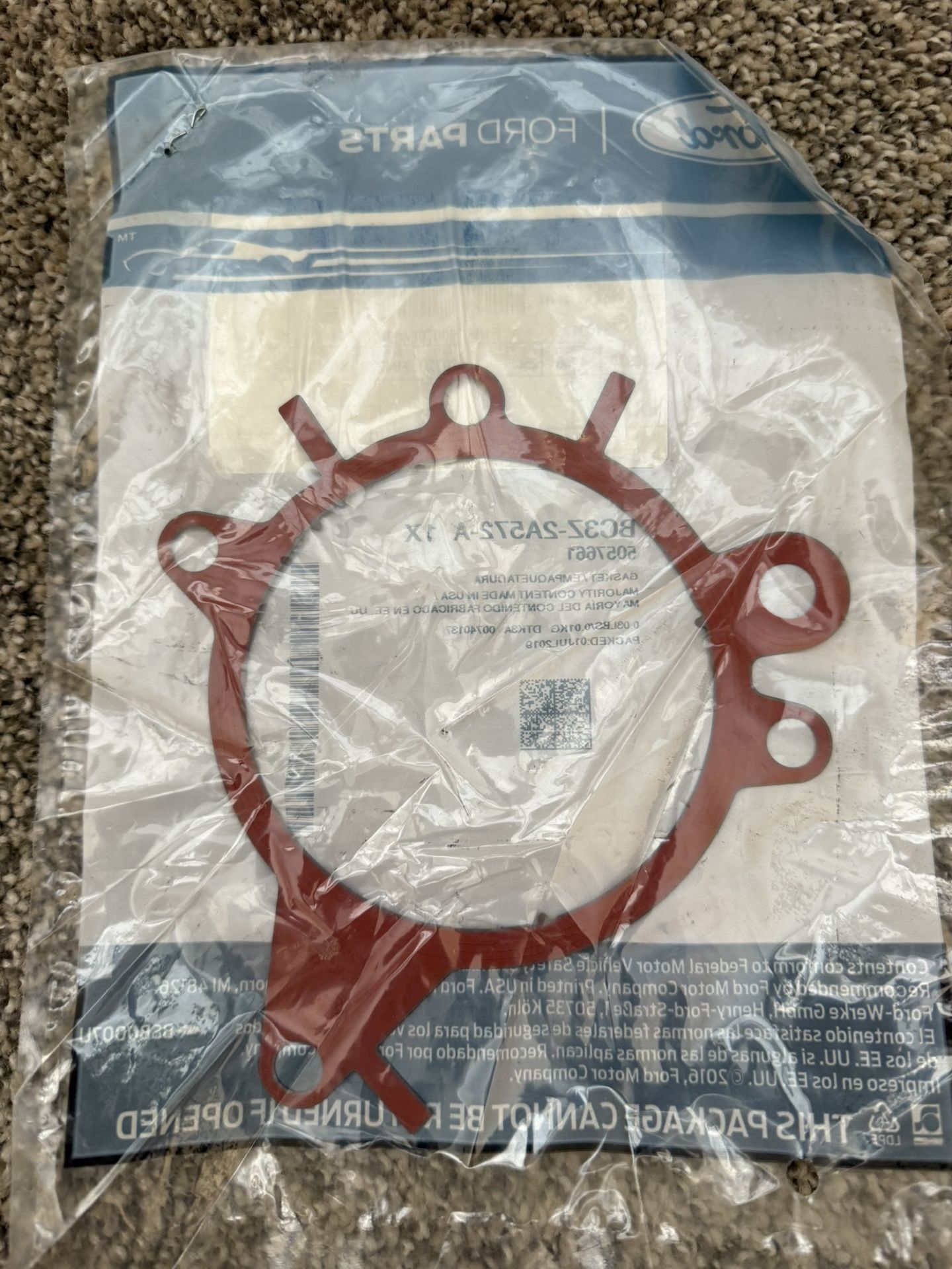 Ford F250 6.7 Powerstroke Vacuum Pump Gasket
