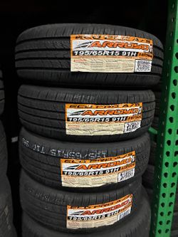 4 New 195/65/15 Arroyo Installed And Balanced 