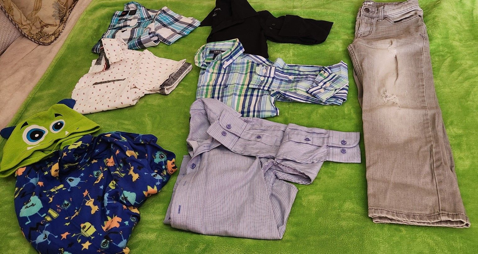 Boy's Dress Shirts and Pant ( Read Discription)
