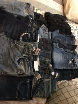 Jeans, Jeans & more Jeans sizes 7,9,10,11,12